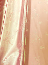 Stretch Jacquard Satin - 58-inches Wide Black
